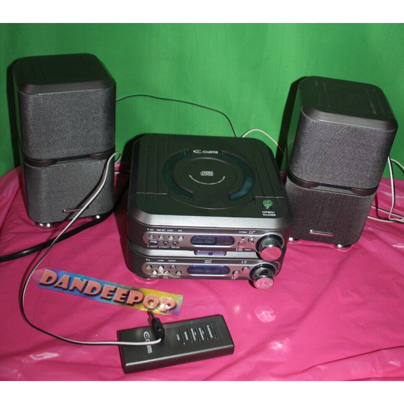 Curtis Digital CD Radio Compact Stereo System With Remote And Speakers RCD633 - Picture 4 of 16